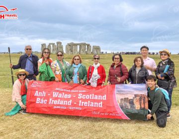 KỶ NIỆM CHUYẾN ĐI ANH – WALES – SCOTLAND – BẮC IRELAND – CỘNG HÒA IRELAND 24/06 - 12/07/2023