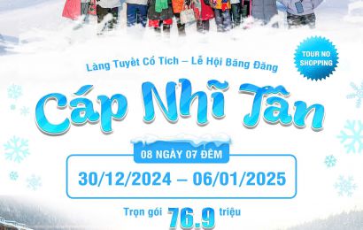 CỰC BẮC TRUNG HOA – TỈNH HẮC LONG GIANG - THÀNH PHỐ BĂNG CÁP NHĨ TÂN - LÀNG TUYẾT CỔ TÍCH – LỄ HỘI BĂNG ĐĂNG