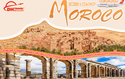 DU LỊCH ĐỘC ĐÁO – XỨ SỞ NGHÌN LẺ MỘT ĐÊM MOROCCO 