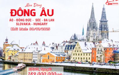 THAM QUAN ĐÔNG ÂU TẾT ÂM LỊCH ÁO – ĐỨC – SÉC – BA LAN – SLOVAKIA – HUNGARY